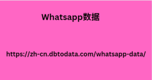 Whatsapp数据 