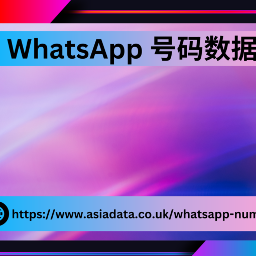 WhatsApp 号码数据